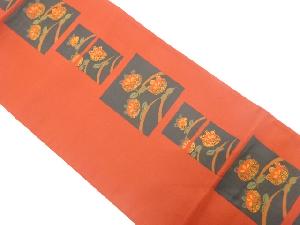 古今絵巻織り出し　袋帯